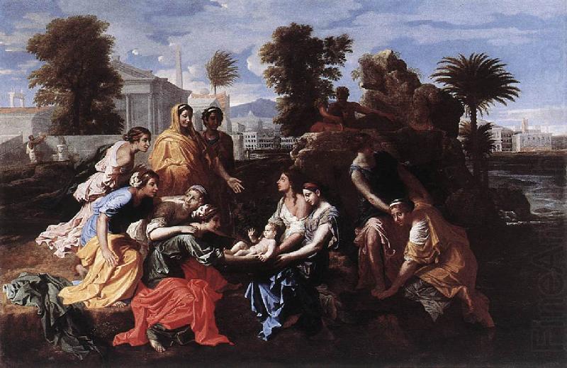 Finding of Moses, Nicolas Poussin
